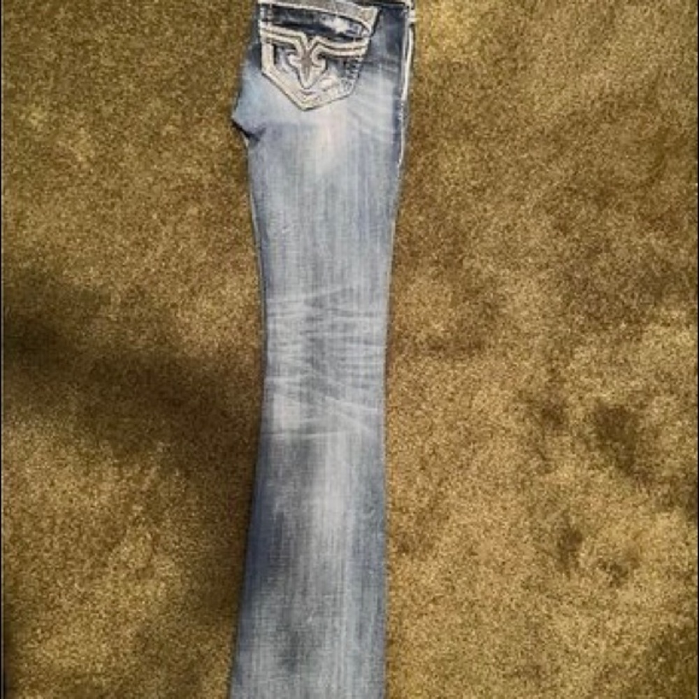 Size 27 women Rock Revivals. Excellent condition.
